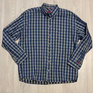 🔥BUNDLESALE Men’s L Signum Stylish Plaid Shirt NWOT
